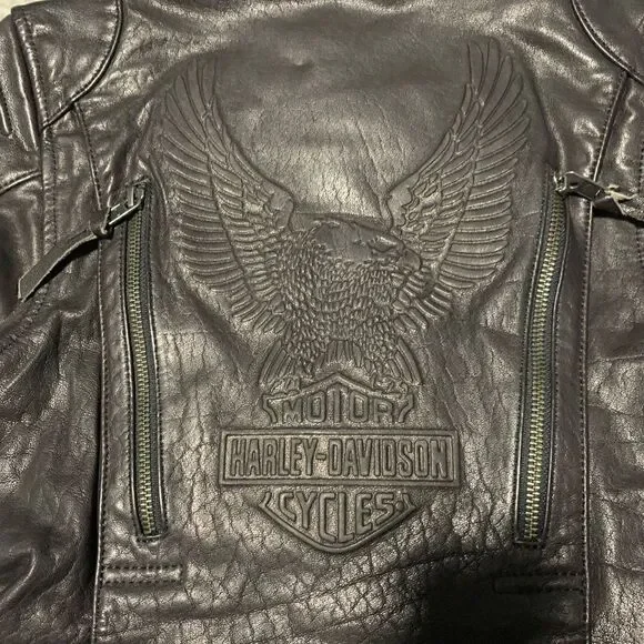 NWT Women's Line Stitcher Leather Jacket sz Xs-Petite - Picture 9 of 14